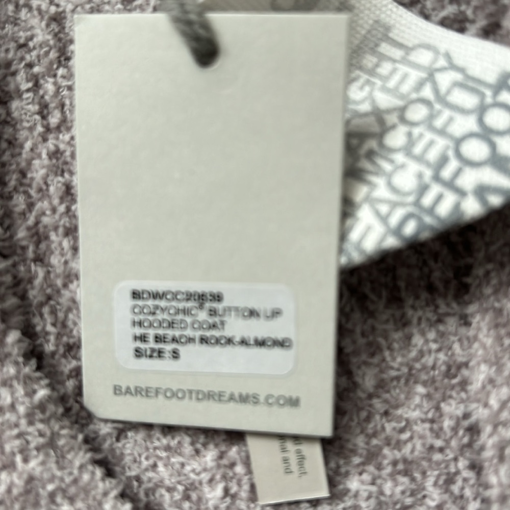 Barefoot Dreams Button Up Hooded Coat - Picture 3 of 13